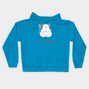 I'm Purrfect Kids Hoodie